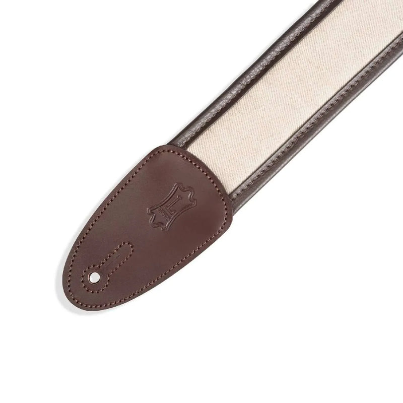 Levy’s MHG2 Guitar Strap Deluxe Series - 2.5" (Dark Brown)