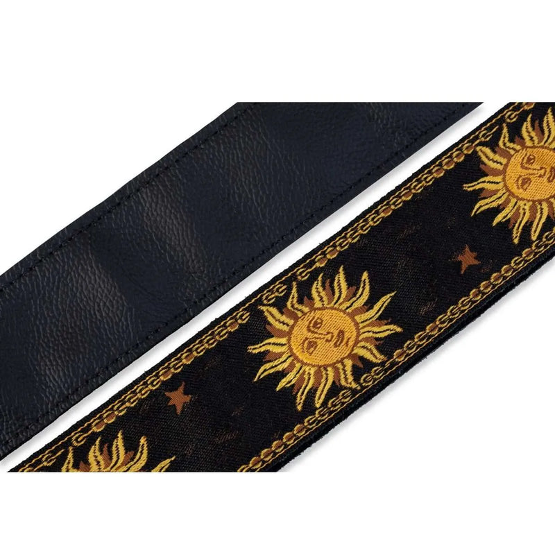 Levy’s MPJG-SUN-BLK Gutiar Strap Print Series - 2" (Sun Black)