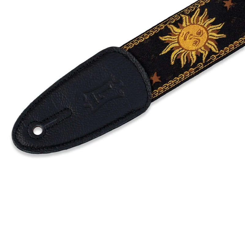 Levy’s MPJG-SUN-BLK Gutiar Strap Print Series - 2" (Sun Black)