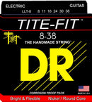 DR Handmade Strings LLT-8 Tite-fit Electric Guitar Strings - Light (8-38)