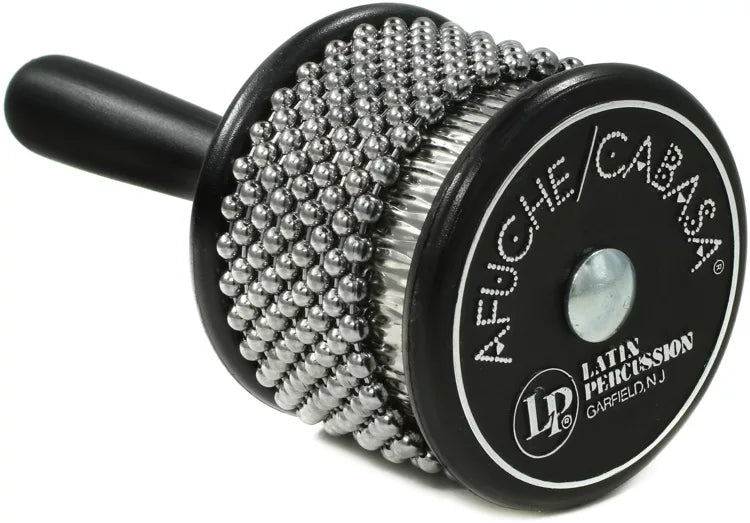 Latin Percussion LP234-BK Mini Plastic Afuche/Cabasa (Black)