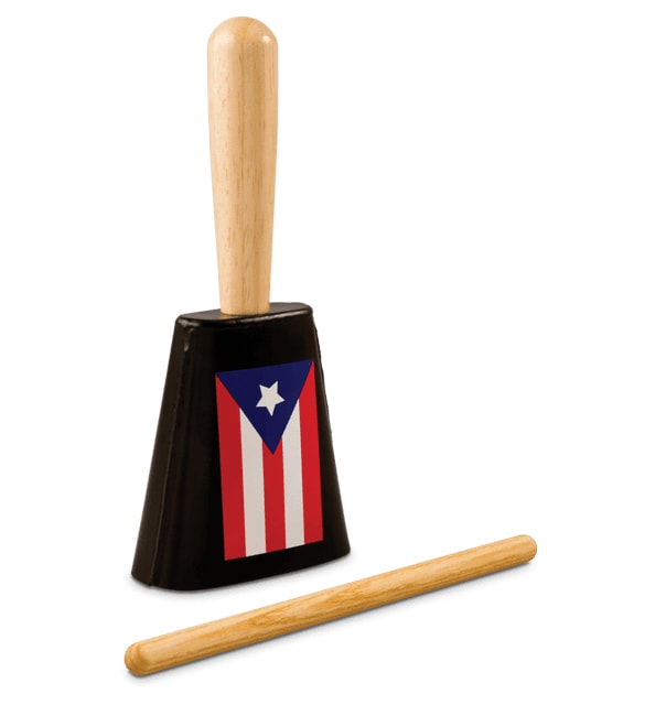 Latin Percussion LPA900-PR Aspire Puerto Ricanez Grip Cowbell
