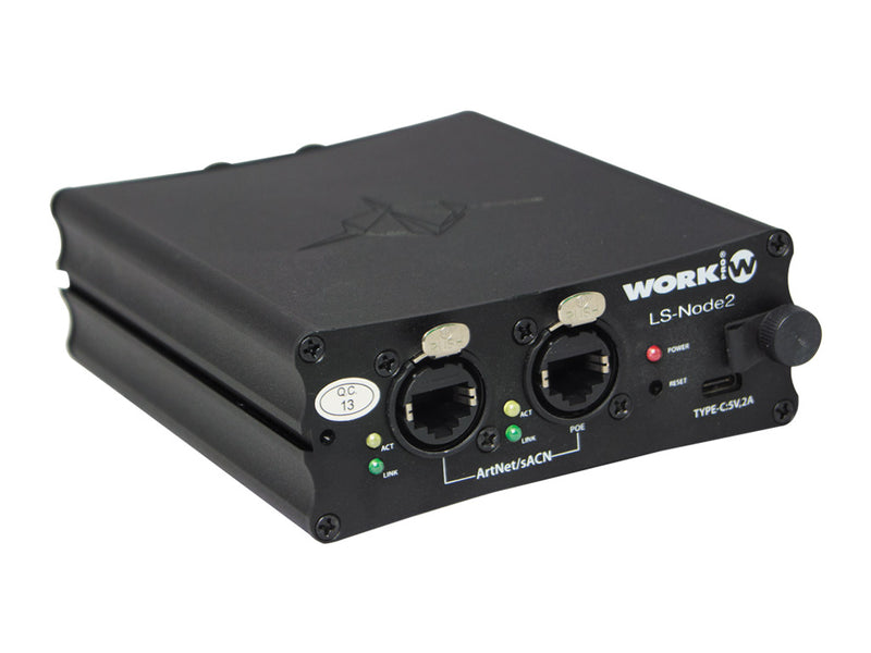 Appareil de diffusion Work Pro LS-NODE2 LightShark RDM/DMX