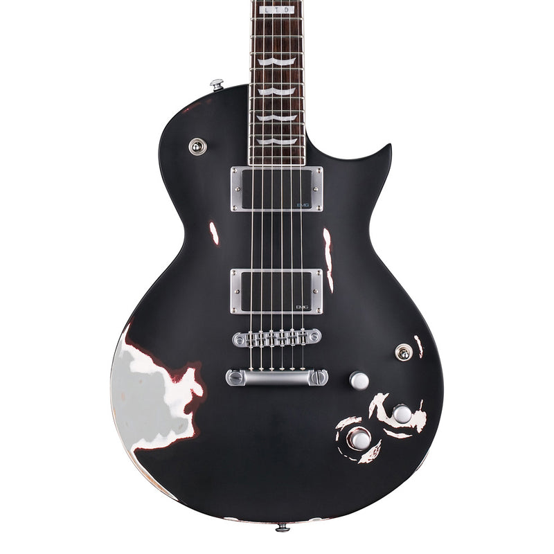 ESP LTD JAMES HETFIELD TRUCKSTER Electric Guitar (Black Satin)
