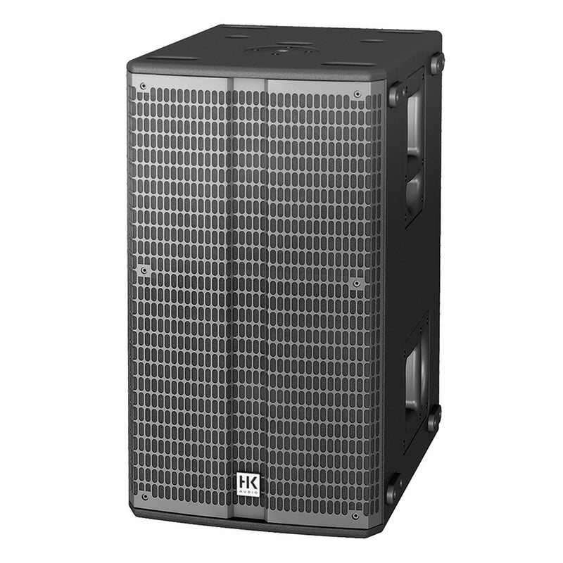 HK Audio LSUB-1200 L SUB 1200 Caisson de basses passif, puissance de crête 2400 W, impédance 8 Ohms, sensibilité 101 dB – 2 x 10"