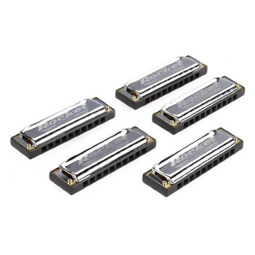 Harmonica diatonique Hohner M2013 Rocket - Ensemble de 5