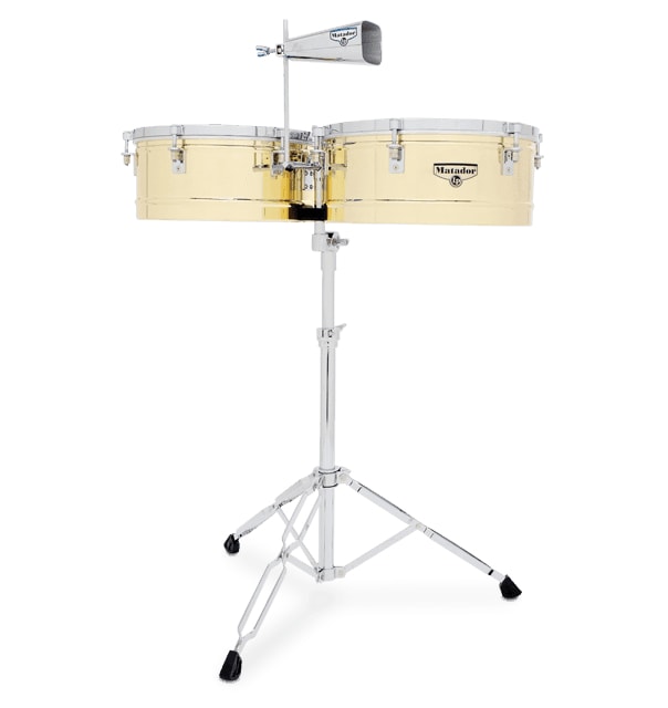 Latin Percussion M257B Matador Brass Timbales