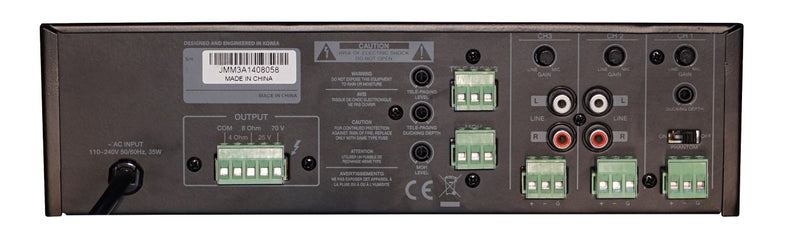 Quest M35 Small Footprint 35W Mixer Amplifier