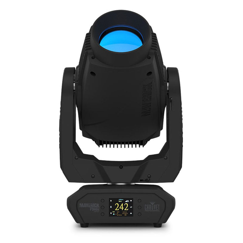 Chauvet Professional MAVERICK-FORCE-S-SPOT 350W Full Featured Compact And Lightweight 350 W LED Yoke Spot Fixture