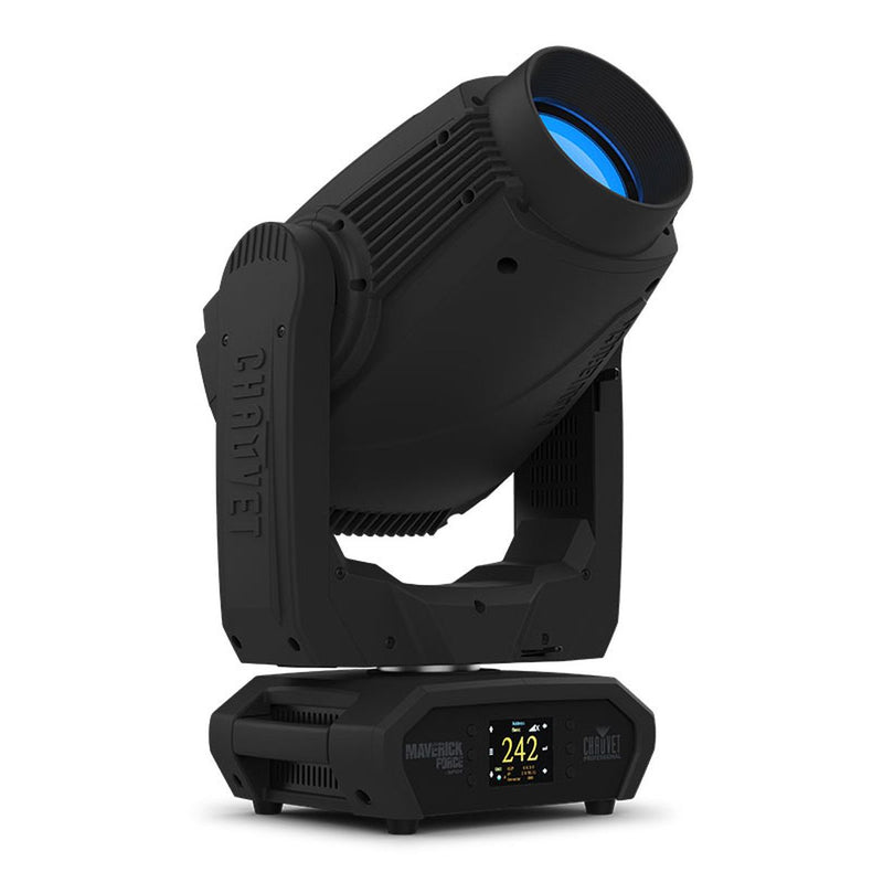 Chauvet Professional MAVERICK-FORCE-S-SPOT 350W Full Featured Compact And Lightweight 350 W LED Yoke Spot Fixture