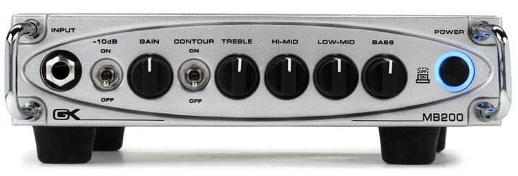 Tête d'ampli basse Gallien-Krueger MB200 Microbass 200 W