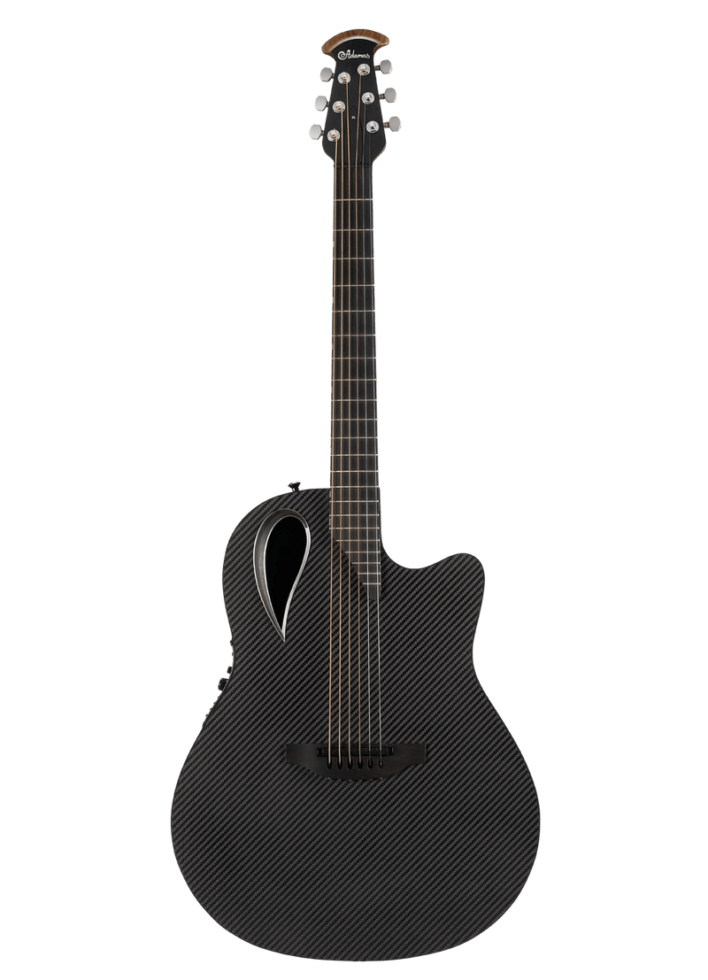 Ovation Adamas MD80-NWT - Guitare électro-acoustique pan coupé à corps moyen - Texture tissée naturelle