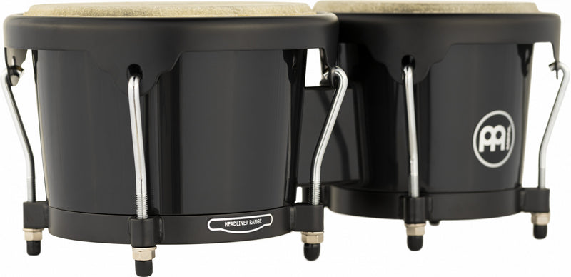 Meinl HB50BK Headliner Series Acrylic Bongo (Black)