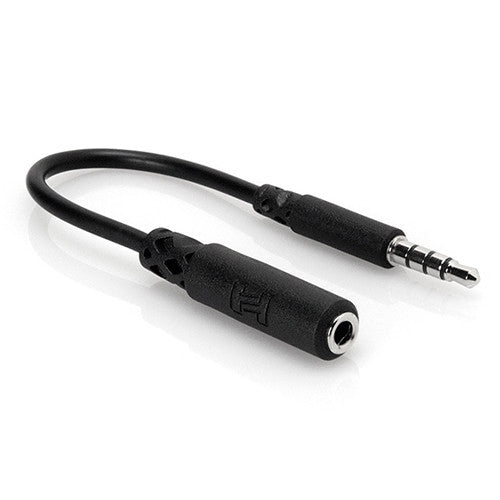 Hosa MHE-158 Slim TRRS Headphone Adapter