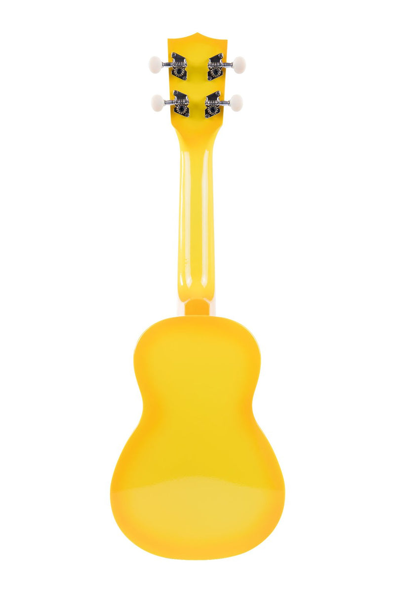 Kala MK-SD-YLBURST Makala Dolphin Soprano Ukulele (Yellow Burst)