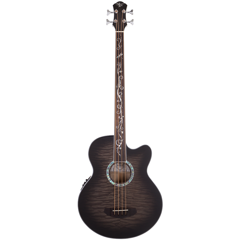 Michael Kelly MKD4FSBSFR Dragonfly 4 Fretless Bass - Smokeburst