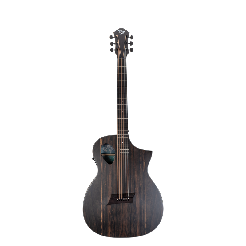 Michael Kelly MKFESZISFX Forte Port Guitare électrique acoustique exotique avec Fishman Presys 1 - Ziricote