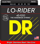DR Handmade Strings MLH-45 Lo-rider Bass 4 cordes - Medium-Light (45-100)
