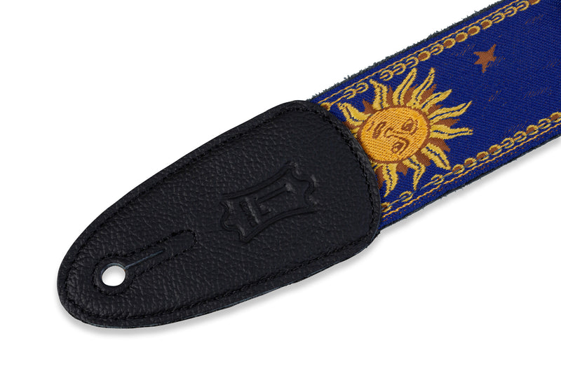 Levy’s MPJG-SUN-BLU Gutiar Strap Print Series - 2" (Sun Blue)
