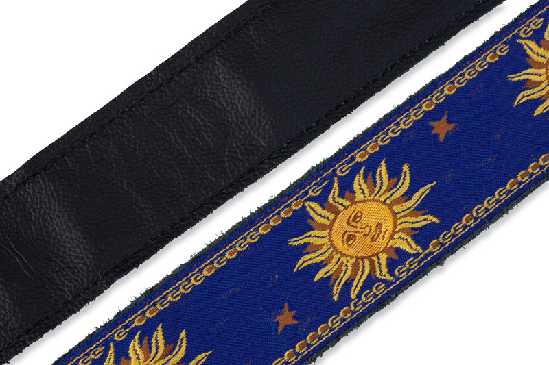 Levy’s MPJG-SUN-BLU Gutiar Strap Print Series - 2" (Sun Blue)
