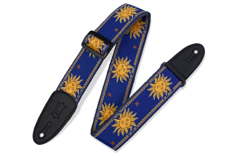 Levy’s MPJG-SUN-BLU Gutiar Strap Print Series - 2" (Sun Blue)