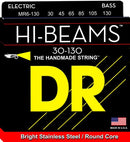 DR Handmade Strings MR6-130 Hi-beams 6-String Bass Strings - Medium (30-130)
