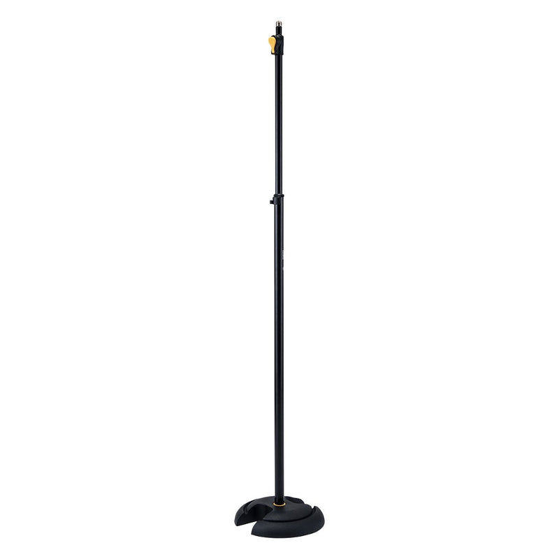Hercules MS201BPLUS EZ Grip H Base Microphone Stand & EZ Microphone Clip