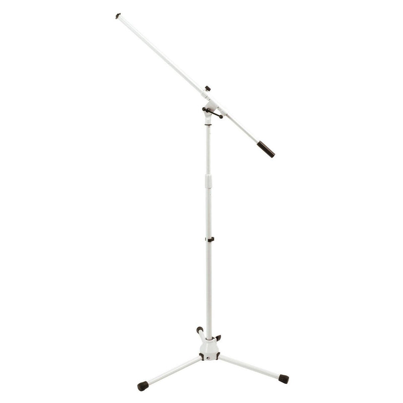 On-Stage MS7801W Euro-Boom Mic Stand (White)