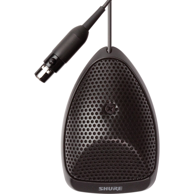 Shure MX391/C Microflex Cardioid Boundary Microphone (Black)