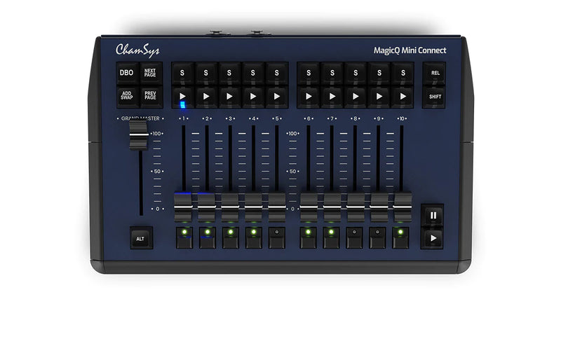 Chamsys Magicq Mini Connect Portable PORTABLE CONTROCK POSEDED CONTROCK