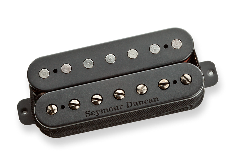 Seymour Duncan 11102-95-P-Blk-7Str Pegasus Bridge Passive Mount 7 string Black