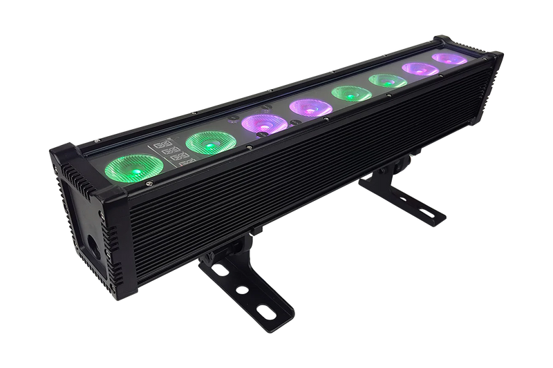 Blizzard Lighting Motif Atelier 8FX IP65 4-In-1 RGB+WW LED Asymmetrical Bar Light