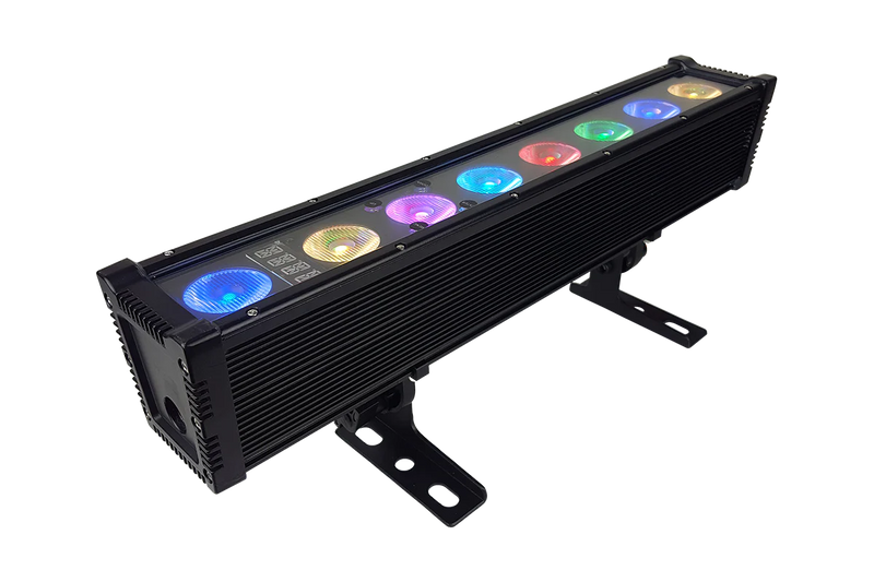 Blizzard Lighting Motif Atelier 8FX IP65 4-In-1 RGB+WW LED Asymmetrical Bar Light