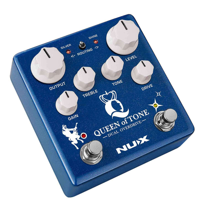 NuX NDO-6 Queen of Tone - Dual Overdrive Effects Pedal