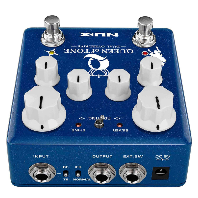 NuX NDO-6 Queen of Tone - Dual Overdrive Effects Pedal