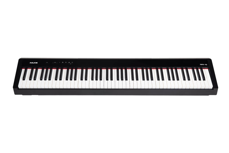NuX NPK-10 Smart Digital Piano Keyboard (Black) - 88 Keys