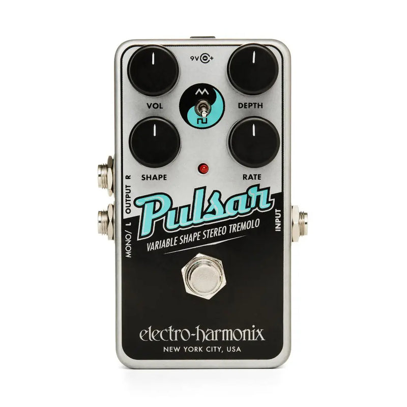Pédale de trémolo stéréo à forme variable NANO PULSAR Electro-Harmonix