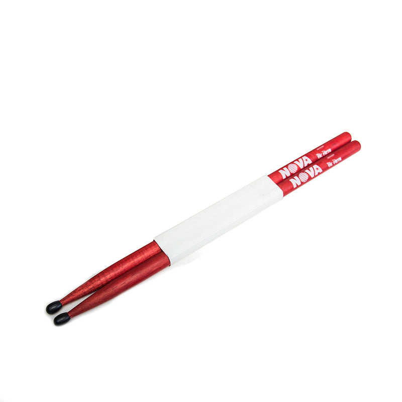 Vic Firth N5ANR 5A Nylon Tip Drum Sticks (Red)