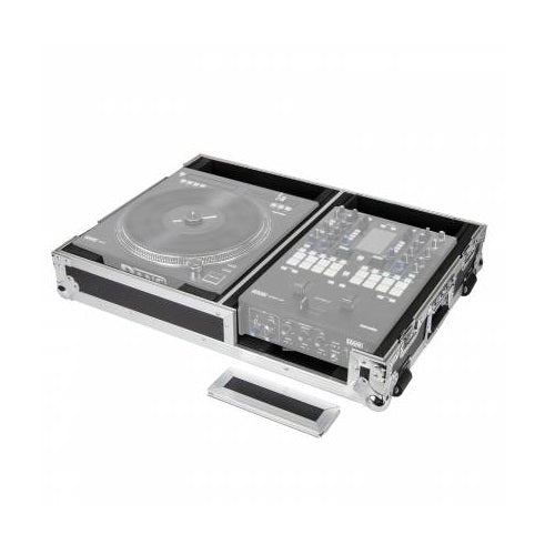 Odyssey FZ1RA1272W Flight Zone Series Battle DJ Coffin for Rane Seventy-Two Mixer & Rane Twelve Controller - Red One Music
