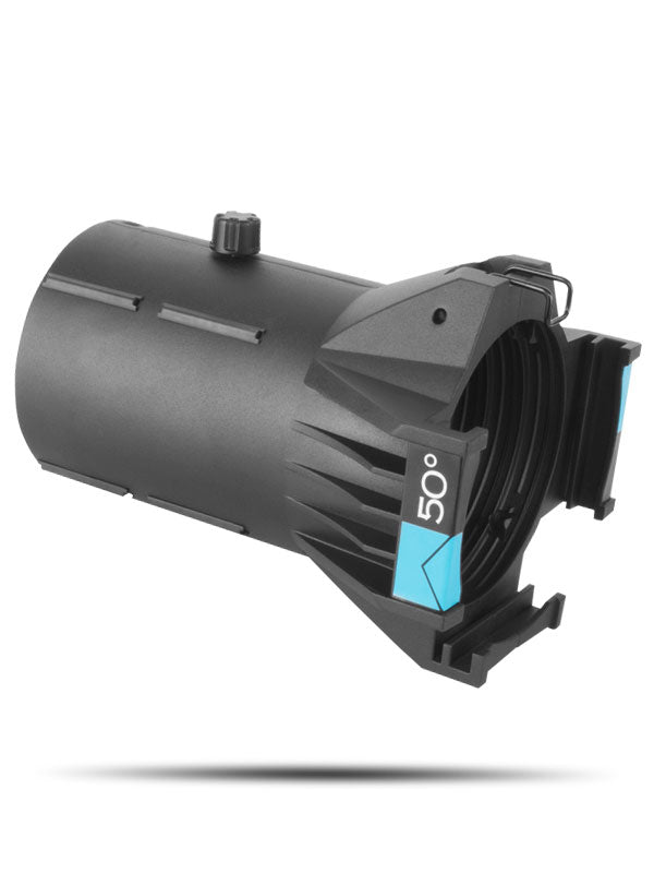 Chauvet Pro OHDLENS-50DEG Ovation Ellipsoidal Hd Lens Tube - 50 Degree - Red One Music