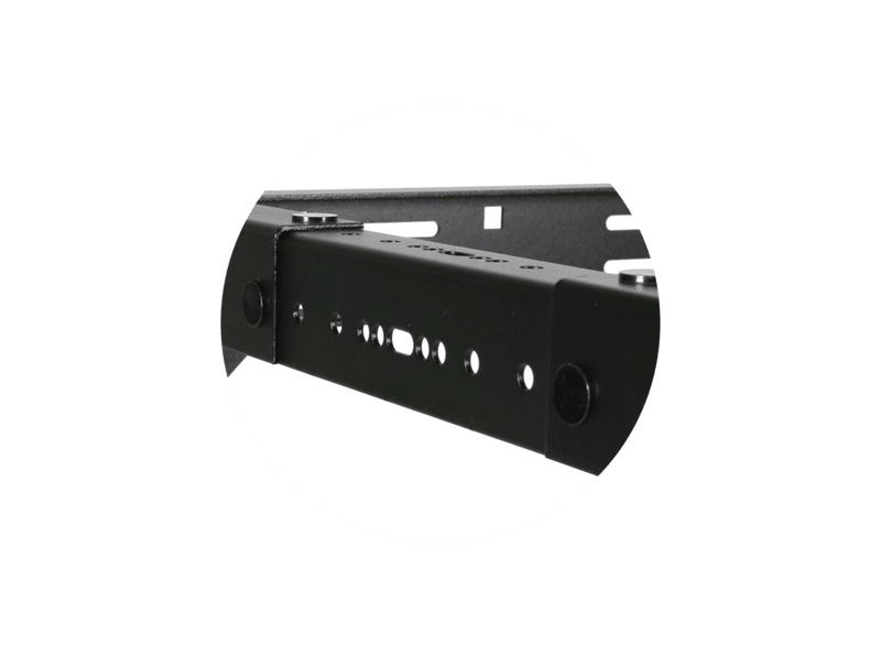 Caymon OPR309A/B 19" Depth Adjustable Open Frame Rack For 9 Units