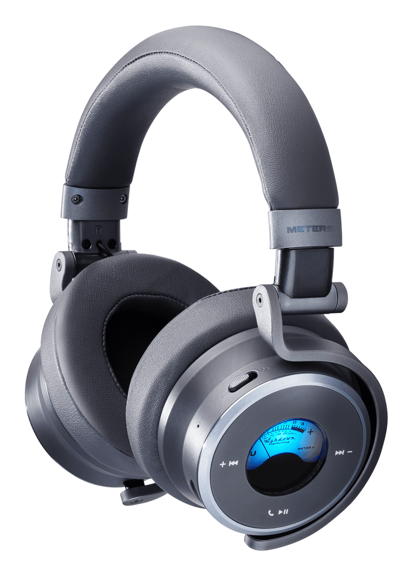 Meters M-OV1BP-ANTHRIC Bluetooth Wireless Headphones - Anthracite Grey