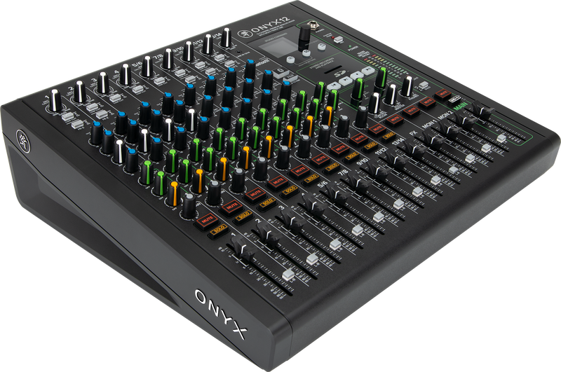Mackie ONYX 12 12-Channel Premium Analog Mixer With Multitrack USB