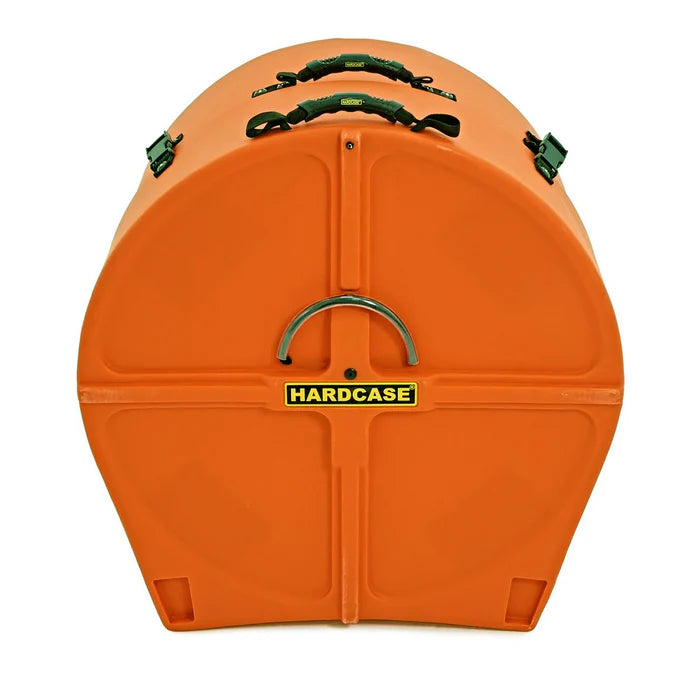 Hardcase HNP26BO 26" Bass Drum Case With Wheels (Orange)