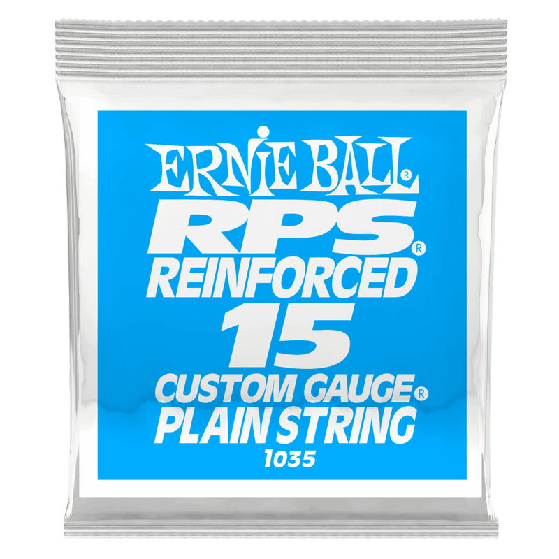 Ernie Ball 1035EB RPS Reinforced Plain Electric Guitar String - 0.015