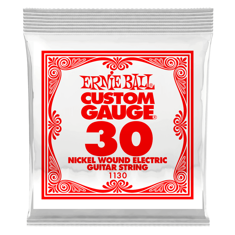 Ernie Ball 1130EB Nickel Wound Electric Custom Gauge Electric Guitar String - 0.030