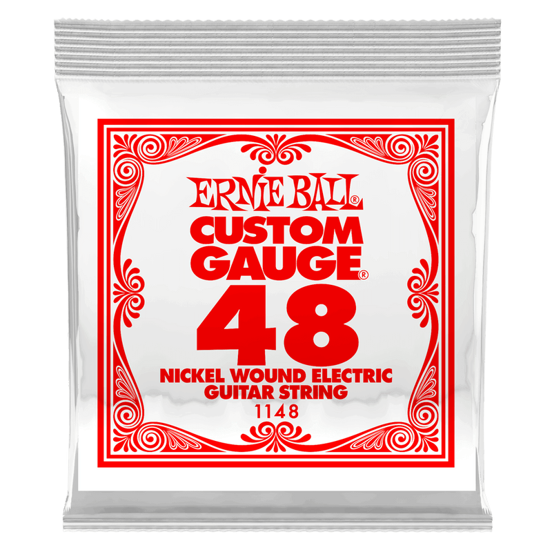 Ernie Ball 1148EB Nickel Wound Electric Custom Gauge Electric Guitar String - 0.048