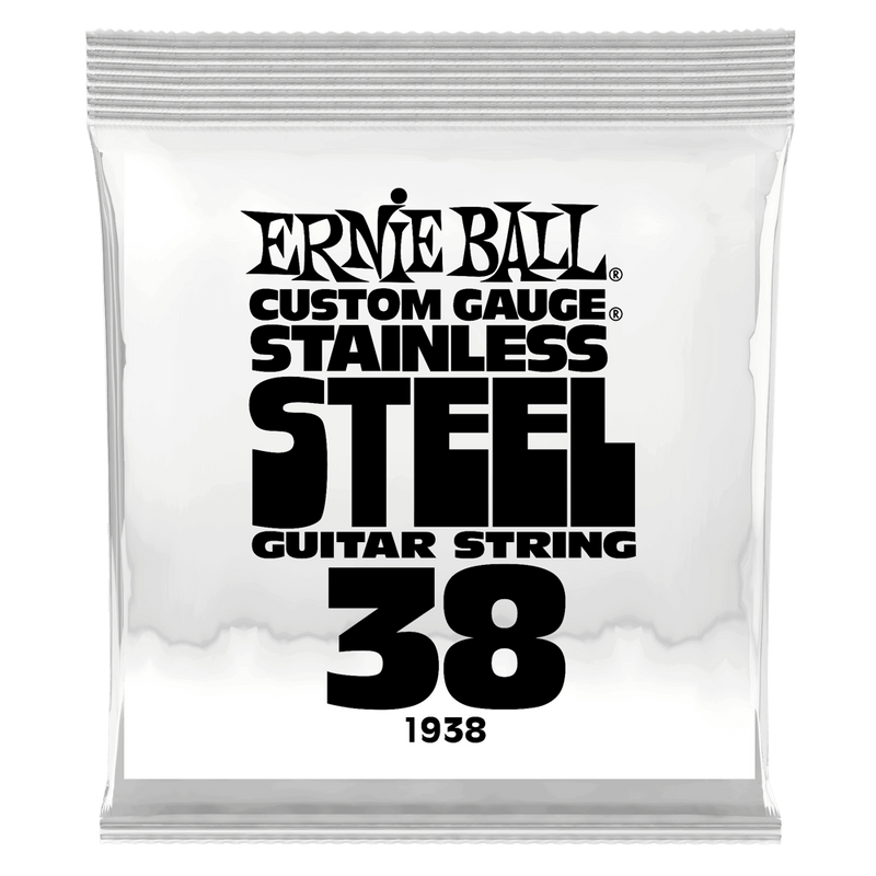 Ernie Ball 1938EB Custom Gauge Stainless Steel Wound Electric Guitar String - 0.038