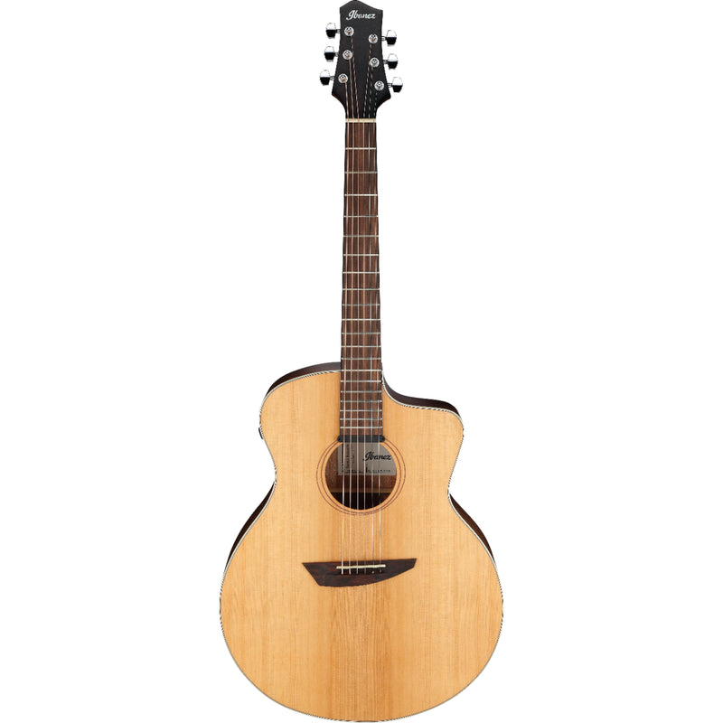 Ibanez PA230ENSL - Single Cutaway Acoustic Guitar - Natural Satin Top, Natural Low Gloss Back and Sides