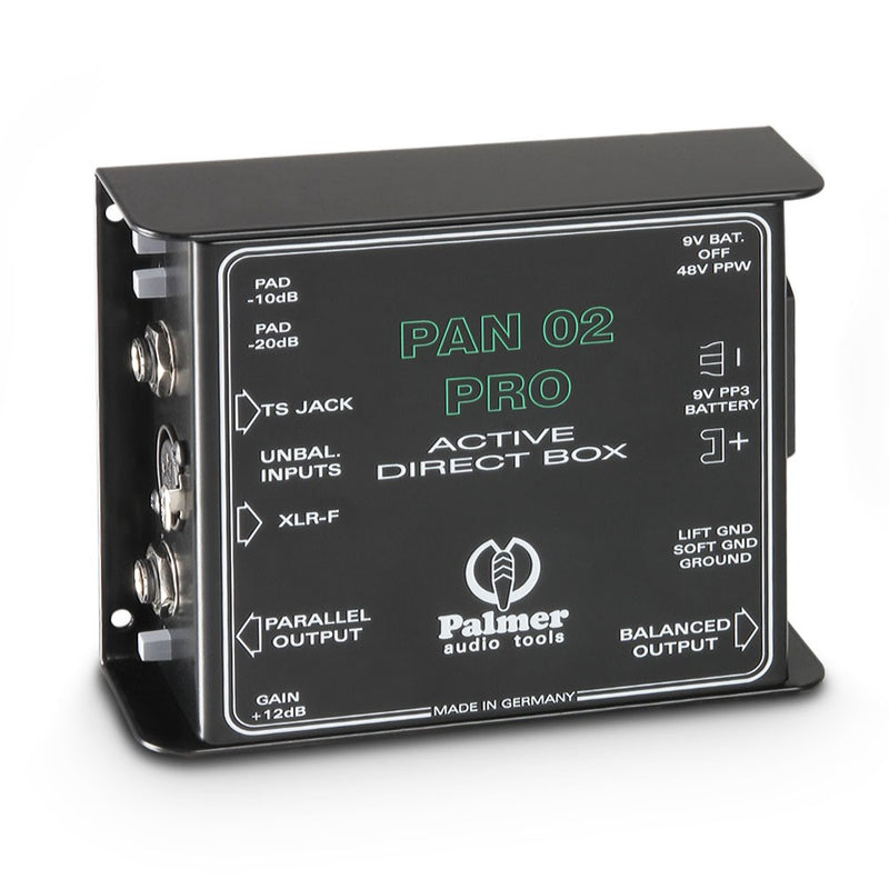 Boîtier de direct amplifié Palmer PAL-PAN02PRO